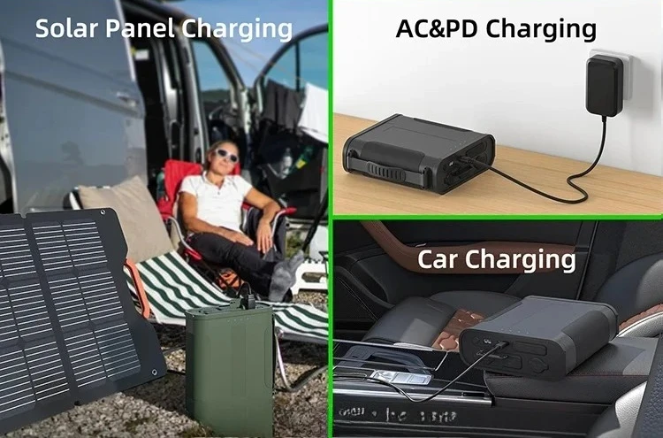 Wireless Charger for Laptop/Pad for Outdoor Camping Refrigerator Portable 460Wh power supply With 100W PD 3.0 Fast Charging