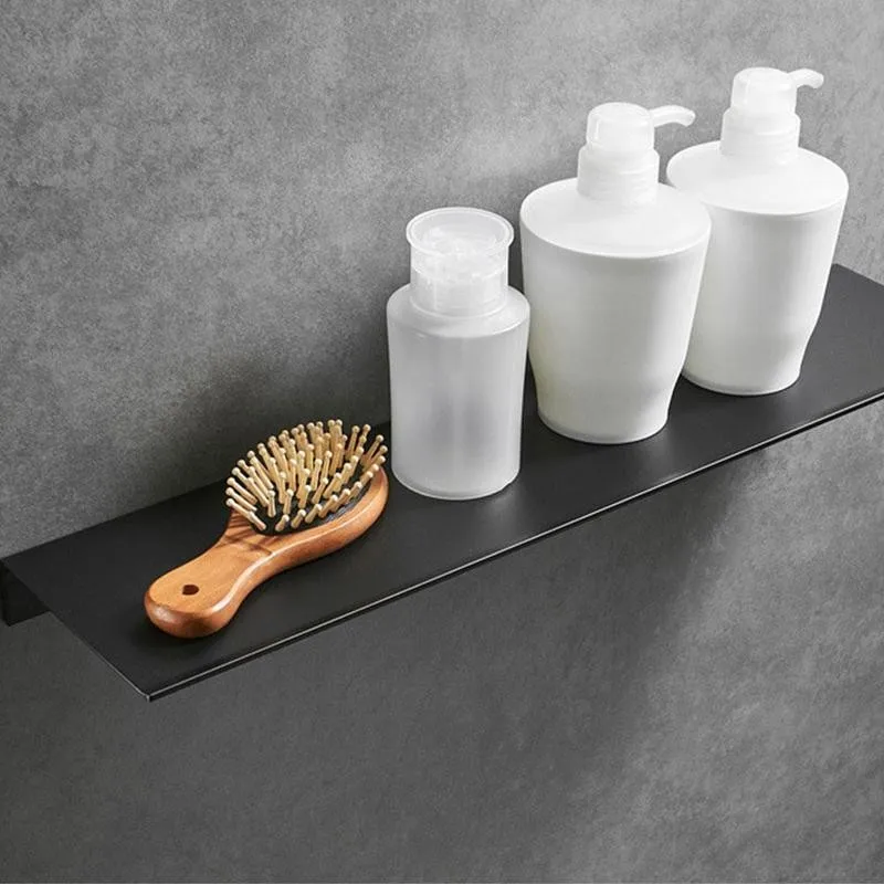 30cm Bathroom Shelf Shampoo Holder Shower Shelf Wall Mount Kitchen Storage Basket Cosmetic Rack Home Organizer Bath Accessories