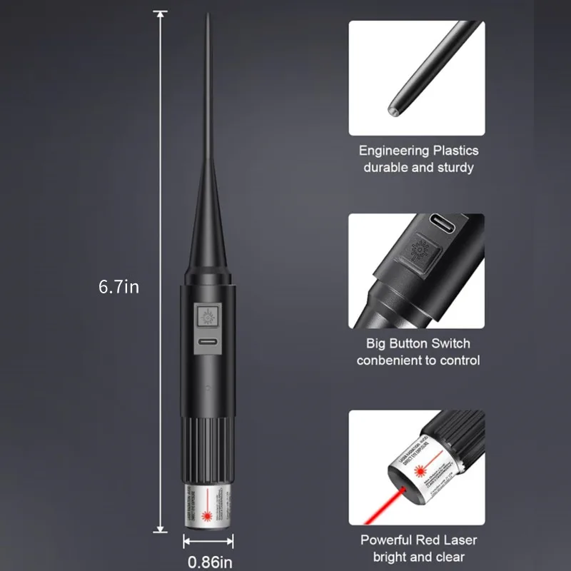 Colimador láser táctico para rifle y pistola - imagen 4