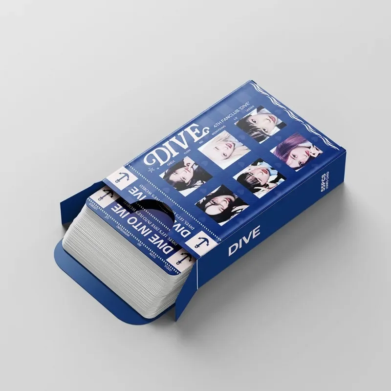 IVE 4th DI Fanclub Holographic Photocard Collection – 55pcs Limited Edition K-pop Album Photos Set