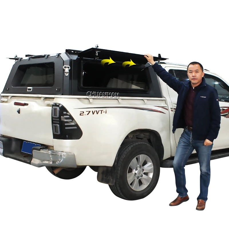 

Modification Pickup Steel Dual Cab 4x4 Offroad Camper Hardtop Canopy for Lc79 Amarok Canopy Hilux Changan Hunter
