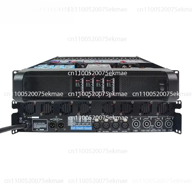 Power Amplifier DS-10Q Amplifier Professional Audio 4-Channel Amplifier
