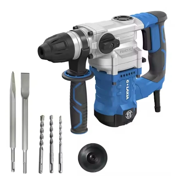 

Wholesale 3IN1 800W-1500W Electric Rotary Hammer 220V Industrial Use Demolition Hammer Power Hammer Drill 110V