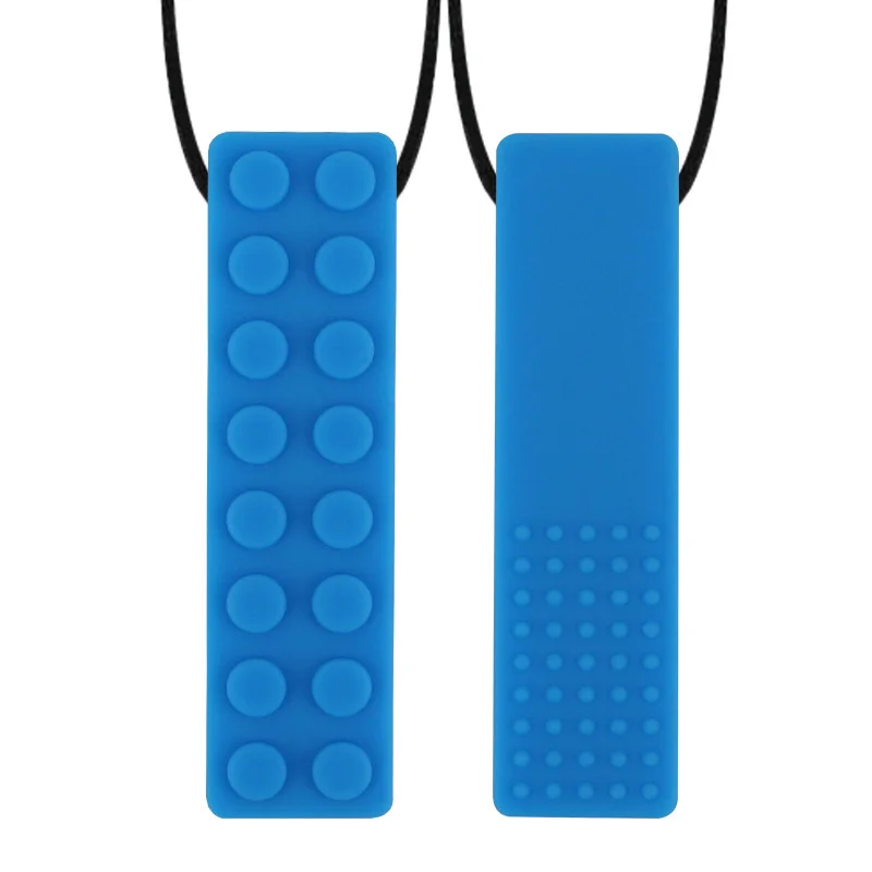 لعبة طوب التسنين من السيليكون للأطفال ، قلادة مضغ حسية ، خالية من بيسفنول أ ، درجة الغذاء ، أدوات محرك فموي ، 5: #5