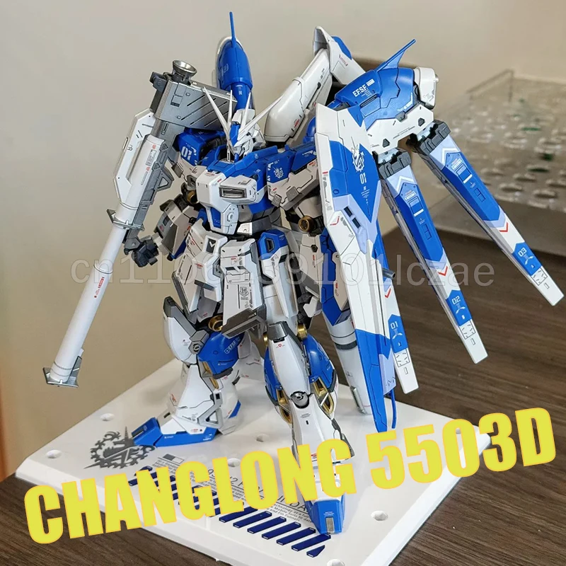 

RG 1/144 CHANGLONG 5503D RX-93-V2 Hi-V TITANIUM FINISH Version Assembly Model Kit Toys Amuro Plastic Action Figures Gifts