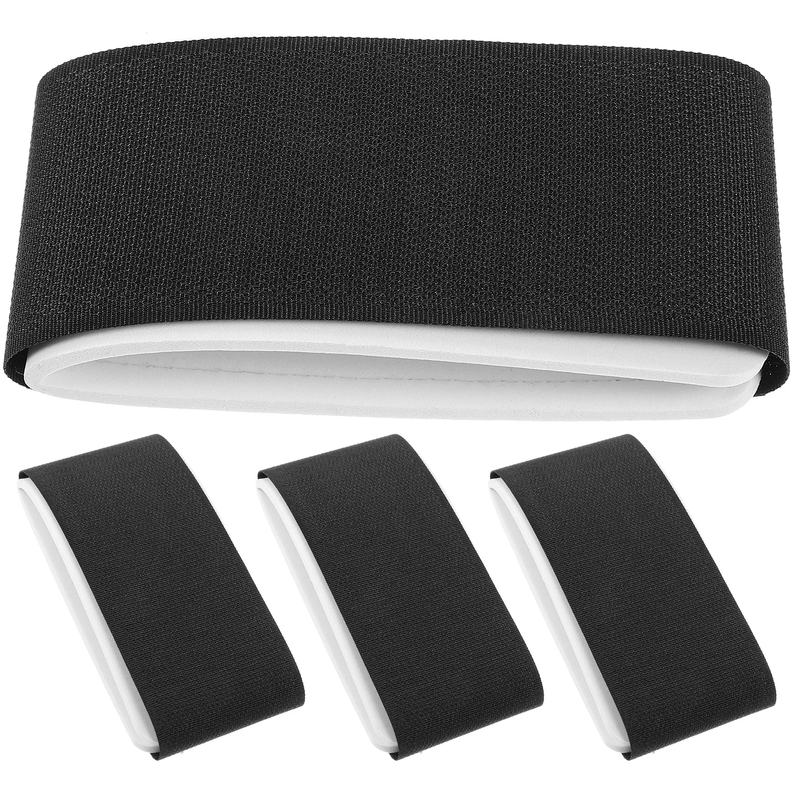 4 قطعة أشرطة التزلج النايلون على الجليد تحديد الأشرطة المحمولة قابل للتعديل حمل العصابات في الهواء الطلق التزلج اكسسوارات النايلون الزلاجات الفرقة #3