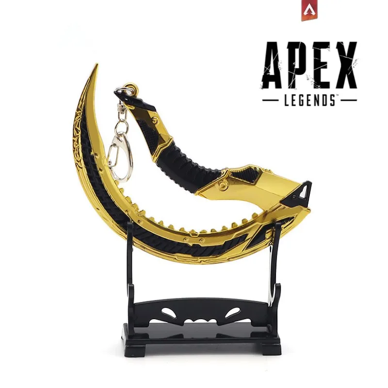 Apex Legends Heirloom Sor Fist Sickle Octane Valkyrie Jogo Keychain, Armas Faca, Katana Samurai Ornament, Espada Presente Brinquedos, 12cm