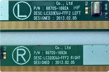 Original side panel 6870S-1692A 6870S-1693A pair