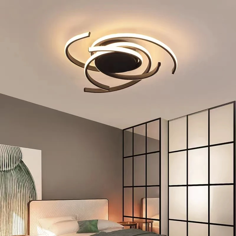 Modern Led Ceiling Lights Dimmable Nordic Creative Chandelier for Living Room Dining Room Bedroom Study Balcony lighting