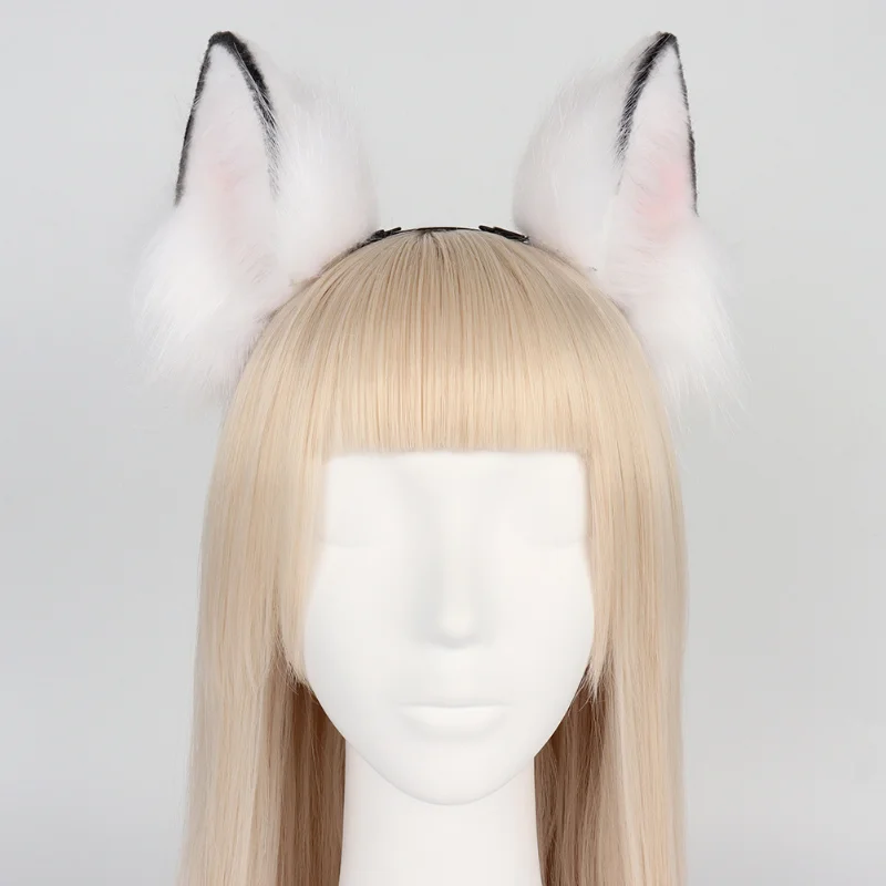 Anime Wolf Oren Hoofdband Sexy Vos Oren Hoofdtooi Cosplay Accessoires Jk Girl Halloween Party Comiccon Cosplay Rekwisieten Hoofddeksels