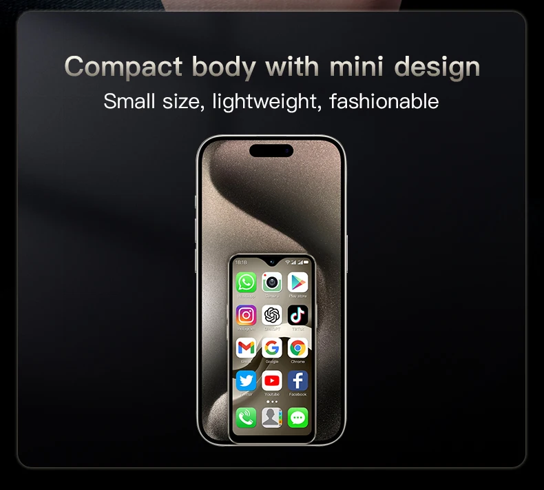 ONEMYTH F9 Max LTE 4G Mini Smartphone Metal Body Octa Core HD Camera WIFI Android Mobile Cell Phone 2750mAh Battery