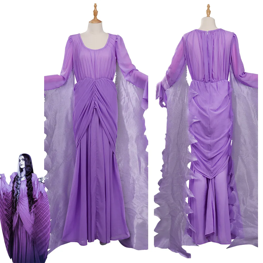 The Munsters Lily Munster Cosplay Costume Outfits Halloween Carnival Suit