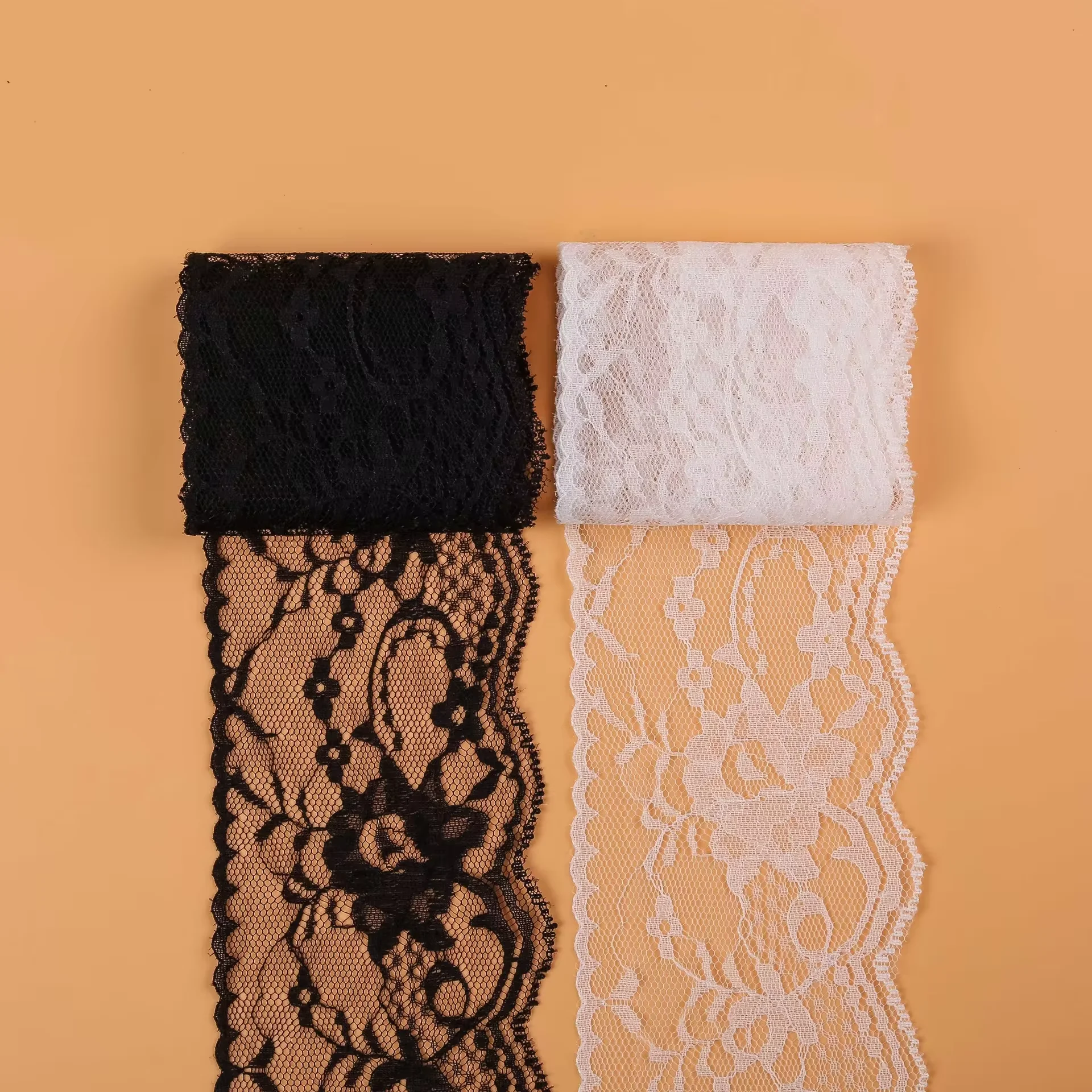 

200yards Wholesale Beautiful Handicrafts Embroidered Net Lace Trim Ribbon-Lace wide 7cm