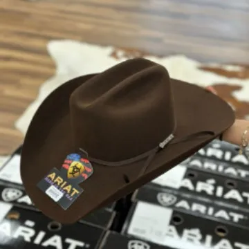 

Cowboy Style Wool Felt Hat Felt Hat with Ribbon Decoration