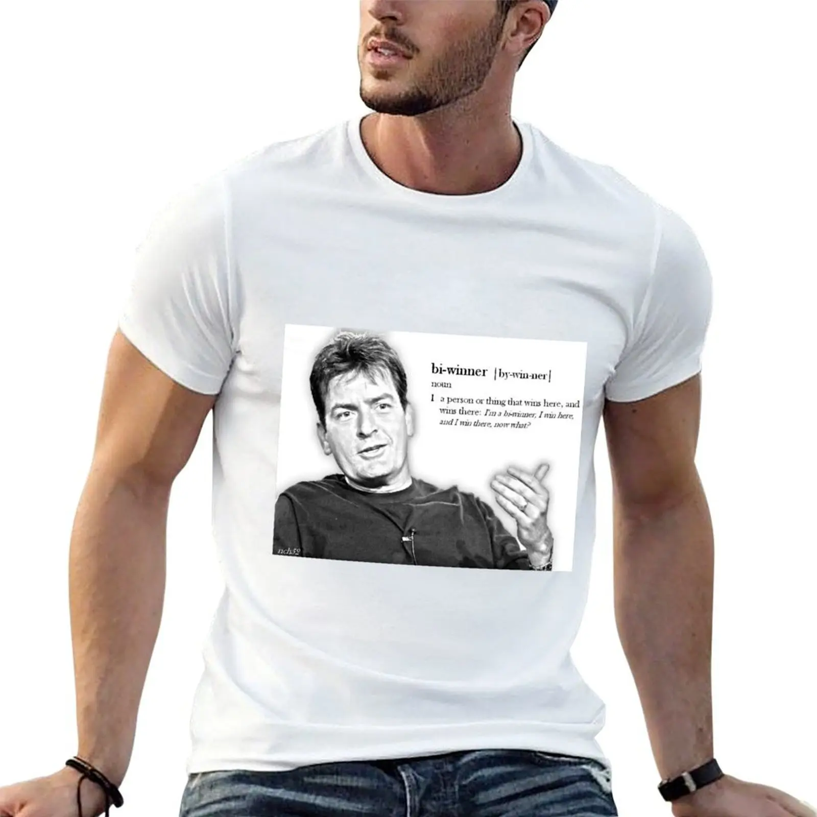 

T-Shirt t quality - t Bi-winner cotton high Sheen graphic shirts shirts mens Charlie