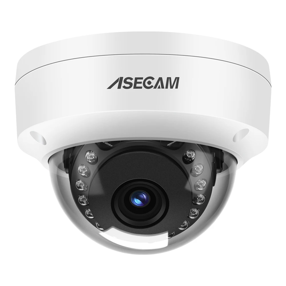 야외 방폭 POE IP 카메라, 금속 돔 CCTV 보안 보호, 4MP 비디오 감시, 8MP, 4K, IK10, H.265, Onvif 