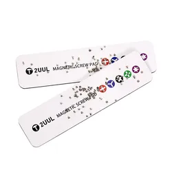 2UUL ST93 140*35mm Magnetic Screw Pad Mobile Phone Repair Small Electronic Accessories Prevent Lossing Mat