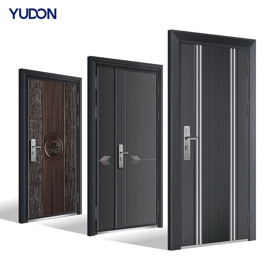 YUDON DOOR Professional Entry Fire-proof Doors for Villa Entrances with Soundproof and Fire-proof
