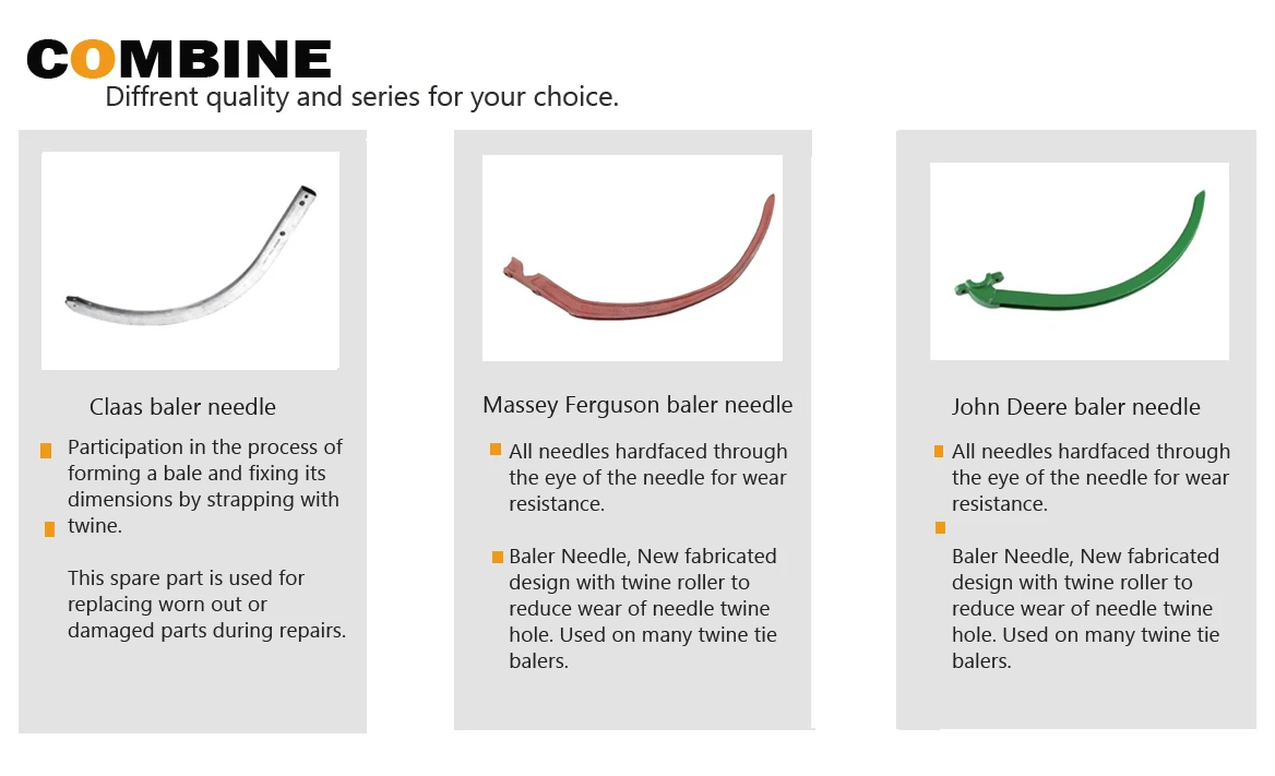 Agricultural Machinery Spare Parts Replacement For Claas Markant Baler Needle 804521.0/804521.1