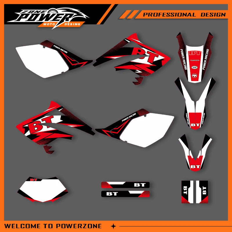 

Powerzone Graphics For Beta RR50 2006 2007 2008 2009 2010 RR 50cc Decals Stickers Motorcycle Background Custom 06