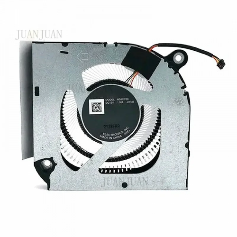 

A+FOR Laptop GPU Fan For Delta NS8CC28-22H33 DTADQ5DC77F018 DC12V 1.00A 4PIN New