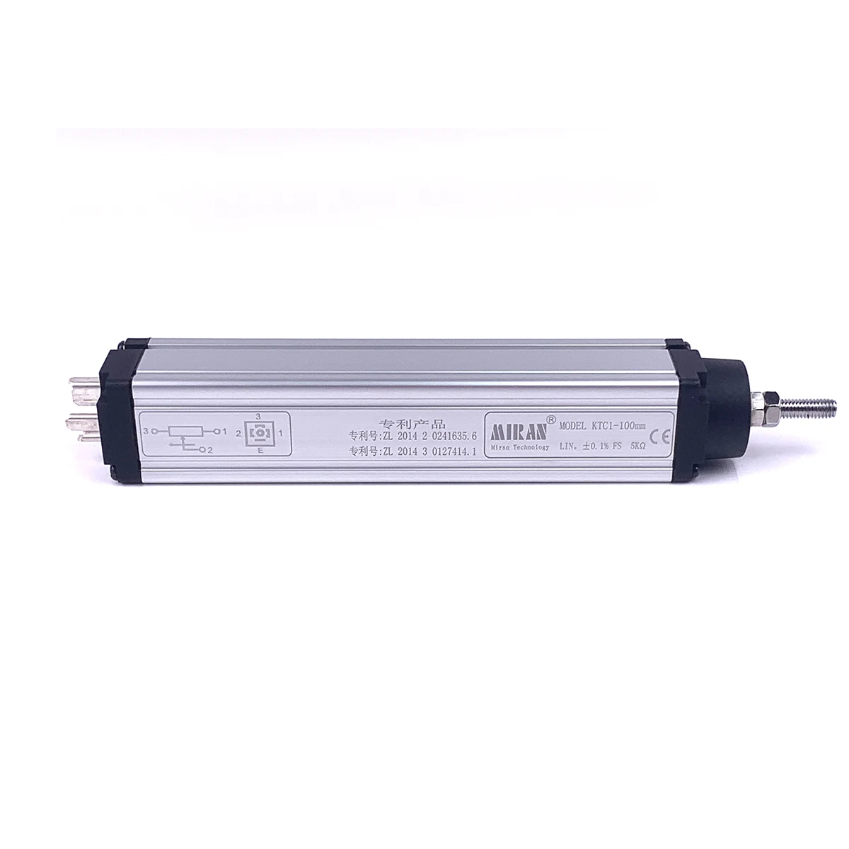 Miran KTC1-175mm High Accuracy Long-stroke Potentiometer Linear Displacement Transducer Sensor for In jection Molding Machine