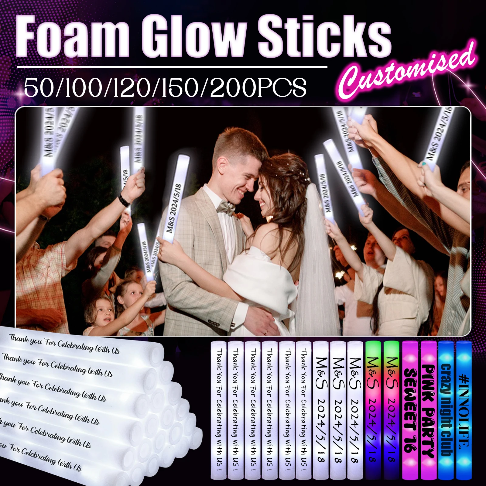 50-200PCS Customiza…