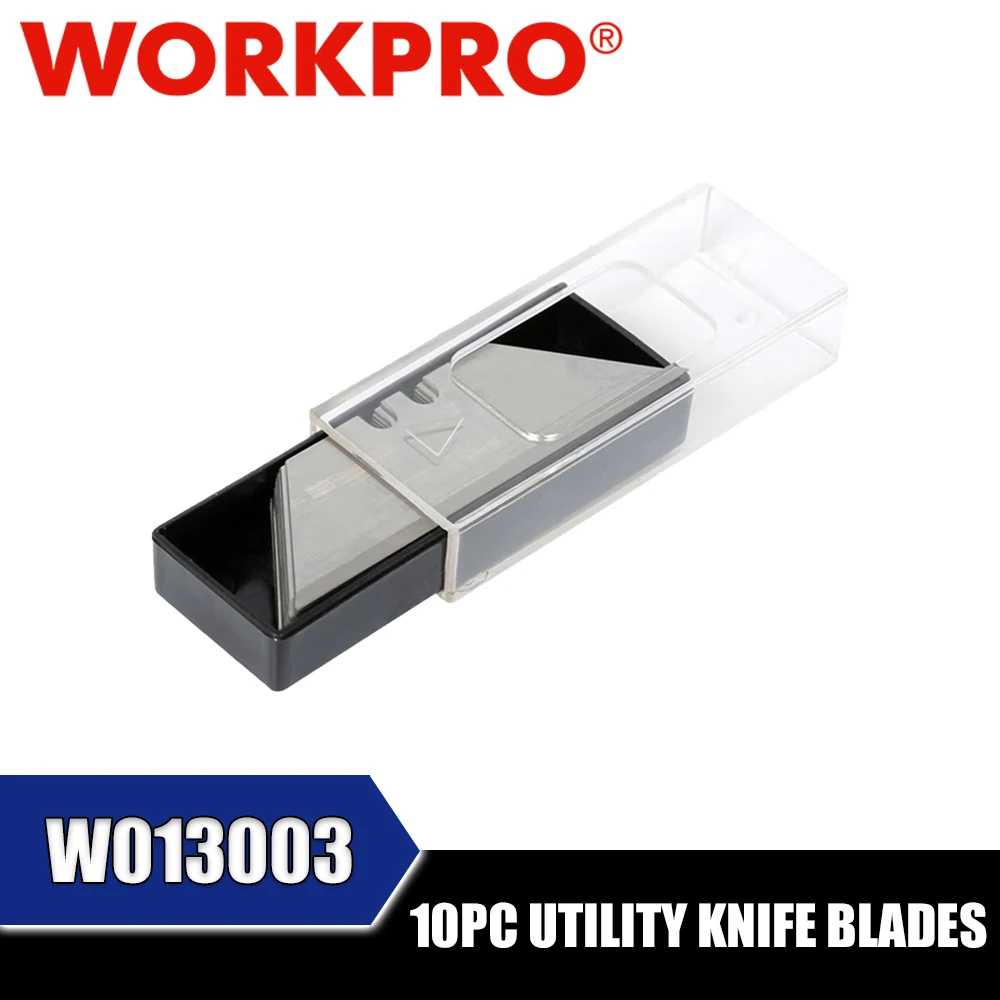 WORKPRO W013003 10PC Utility Knife Blades