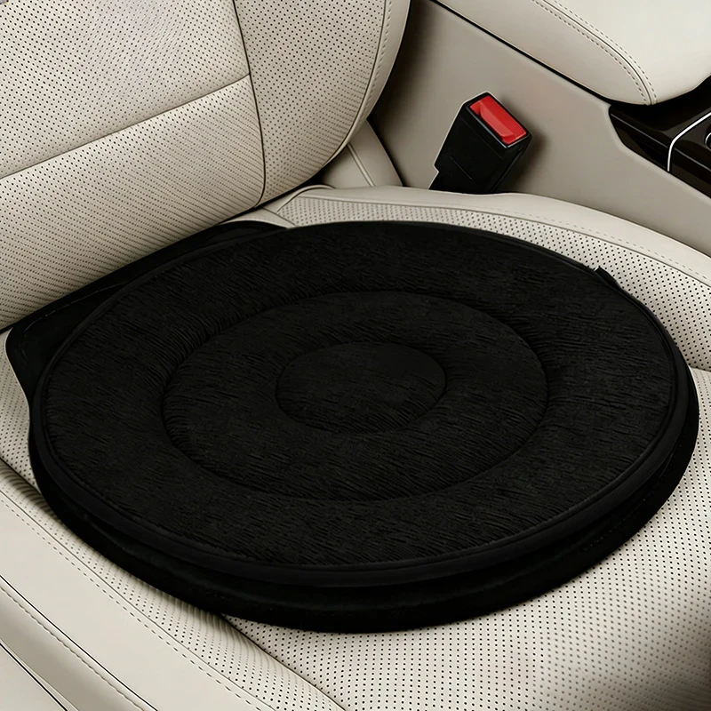 Breathable Textured Surface Rotating Car Seat Mat Relieve Hip Pressure During Long Drives