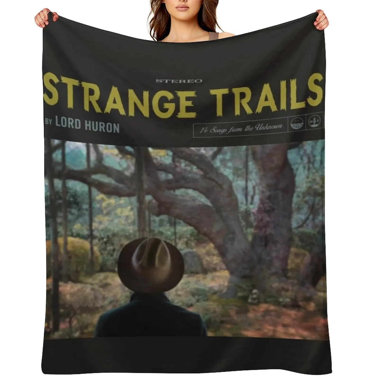 

Strange Trails - Lord Huron Throw Blanket Multi-Purpose blankets ands Thin bed plaid Blankets