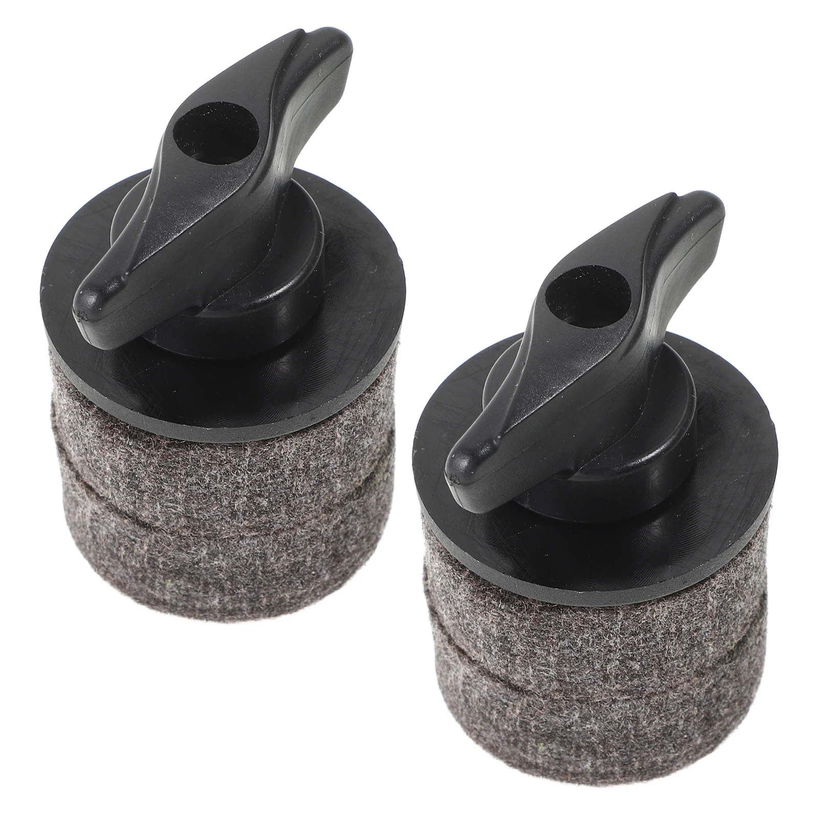 

2 set Cymbal Holder Set Durable Plastic Felt Pads Bracket Clamping Screw Knob Accessories Cymbal Stand Parts Wing Nut Thumb