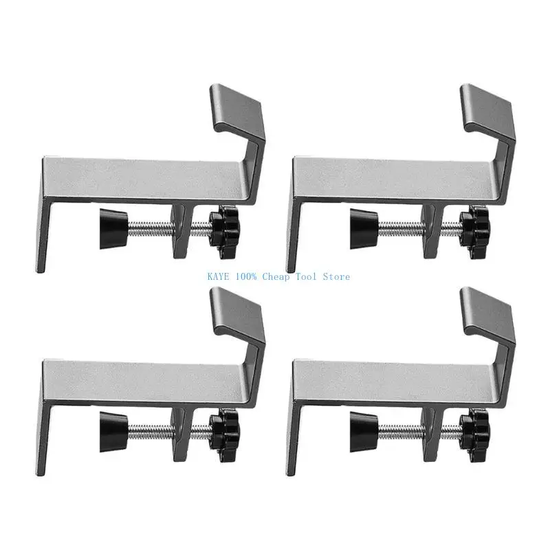 

G6KA Set of 4 Removable Desk Hook No Adhesive Needed for Easy Installation and Functional Use in Homes or Office