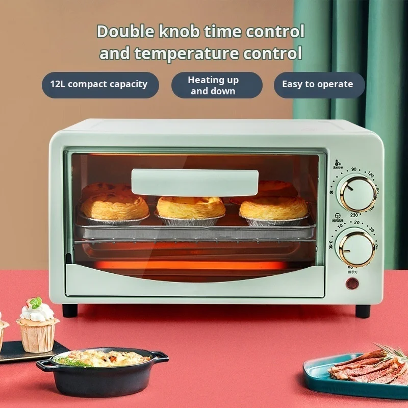 Small Oven for the household all-in-one mini-oven heated all-in-one electric oven tart baking large-capacity oven