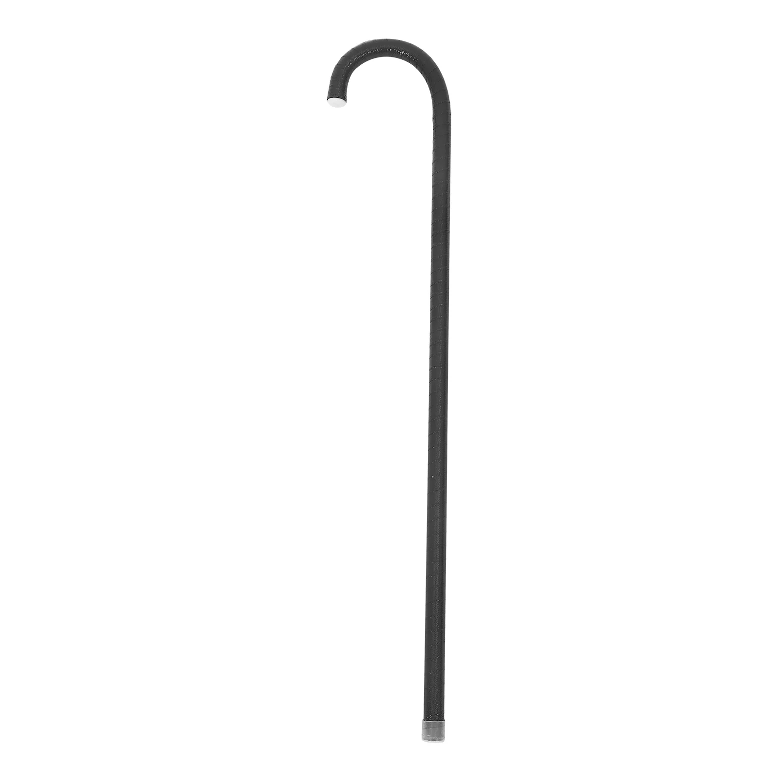 

Jazz Crutches Dance Performance Cane Black PVC Kids Teens Halloween Prop Stick Costume Accessory Stage Toy