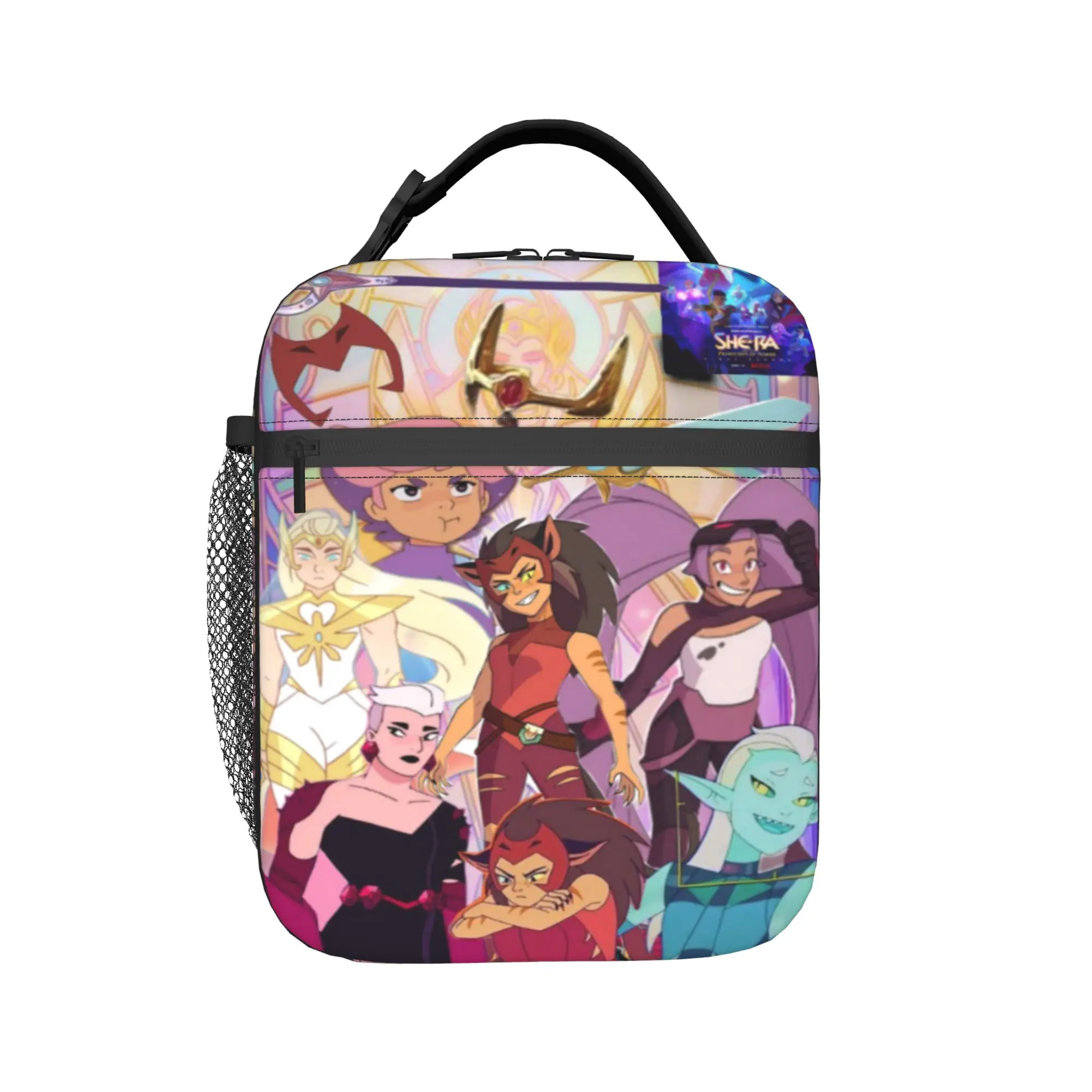 She-Ra and the Princesses of Power Insulated Lunch Bags Food Container Bags Portable Thermal Cooler Lunch Boxes For Picnic