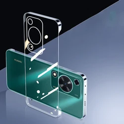 Frameless Limpar Tampa Do Telefone, Caso À Prova De Choque, PC Rígido, Bare Feeling Proteção, Ultra Fino, Huawei Nova Y72, Y 72, NovaY72, MGA-LX3