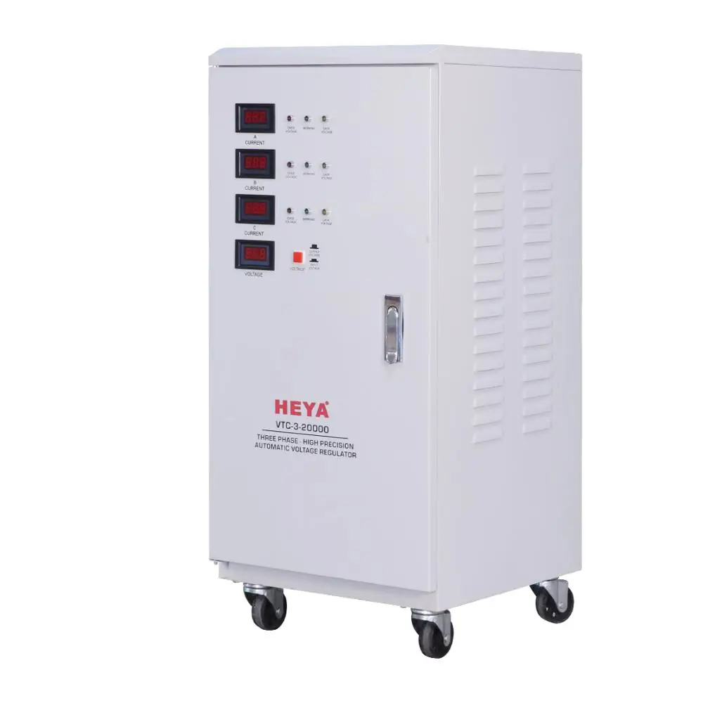

3 phase 20kva 400v servo type automatic ac voltage stabilizer regulator avr