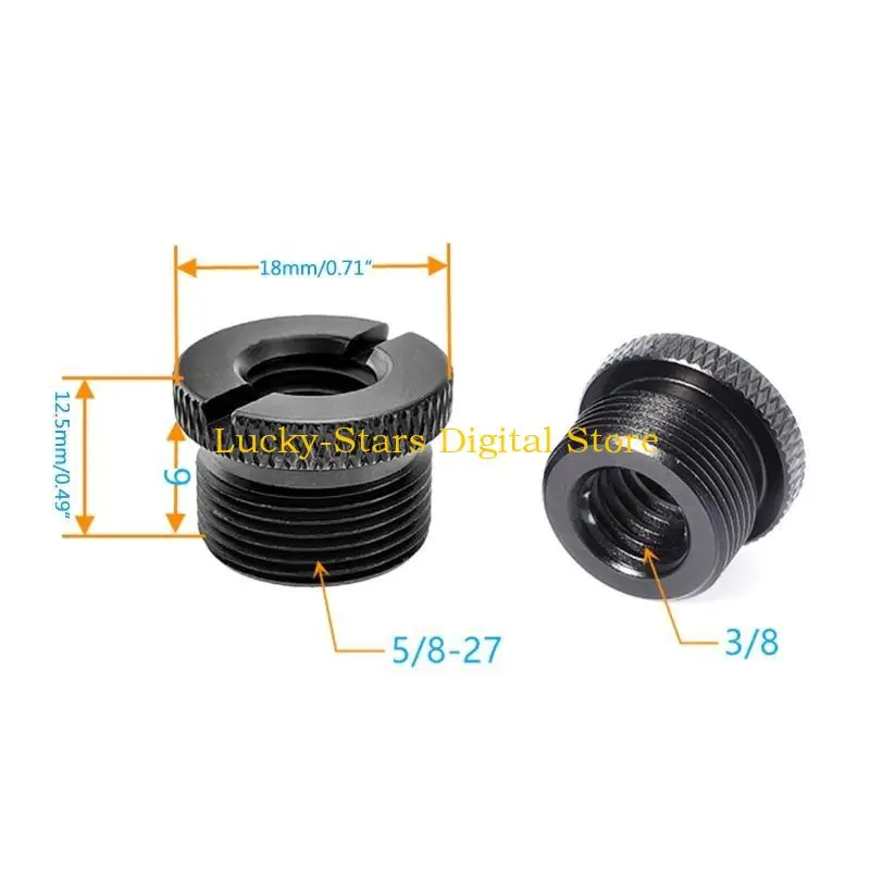 

T3EE Universal Microphone Stand 5/8'' Female Extension Tube Desktop Microphone Stand Suitable for Desk Stands & Arm Stand