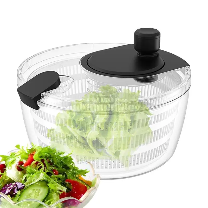 

Fruit Washer Spinner Bowl Vegetable Dryer Spinner Split Structure Vegetable Washing Basket Spinner With Lid Kitchen Gadgets