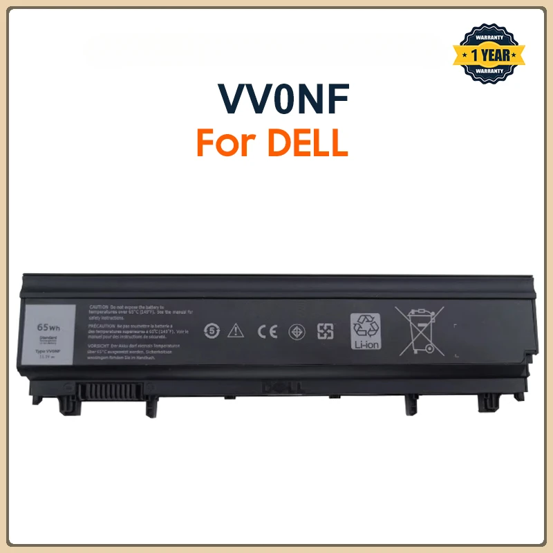 11.1V 65WH VV0NF Laptop Battery for DELL Latitude E5440 E5540 Series VJXMC N5YH9 0K8HC 7W6K0 FT6D9 Laptop Parts & Accessories