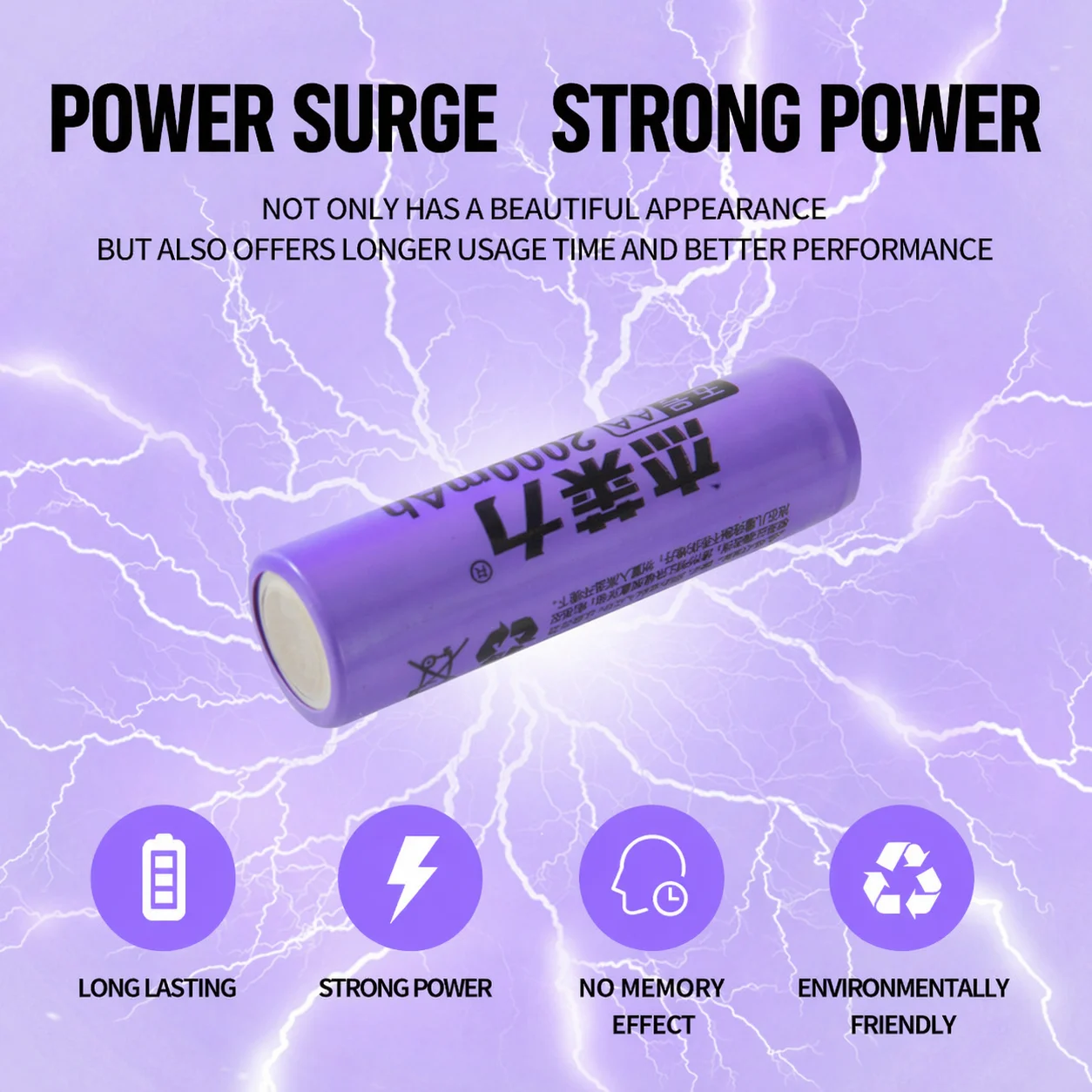 1.2V AA AAA Battery Charger 4 Independent Charging Ports USB Charger Adapter With Cable For Ni-MH Rechargeable Batteries