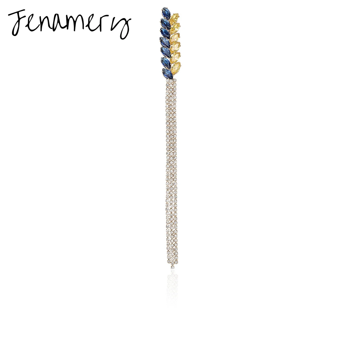 女性用小麦ブローチのJenamery耳ユニセックスラインストーン植物ドレススーツピンアクセサリーオフィスパーティーギフト