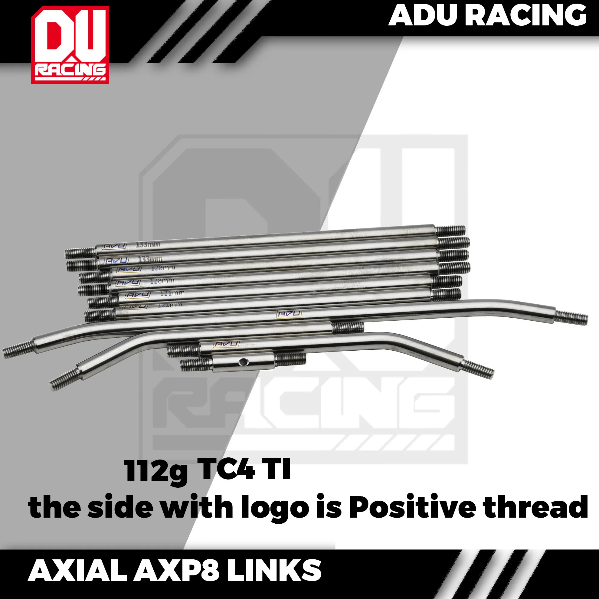 ADU RACING TC4 TI LINKS FOR AXP8 Gilamon 2.2 4X4