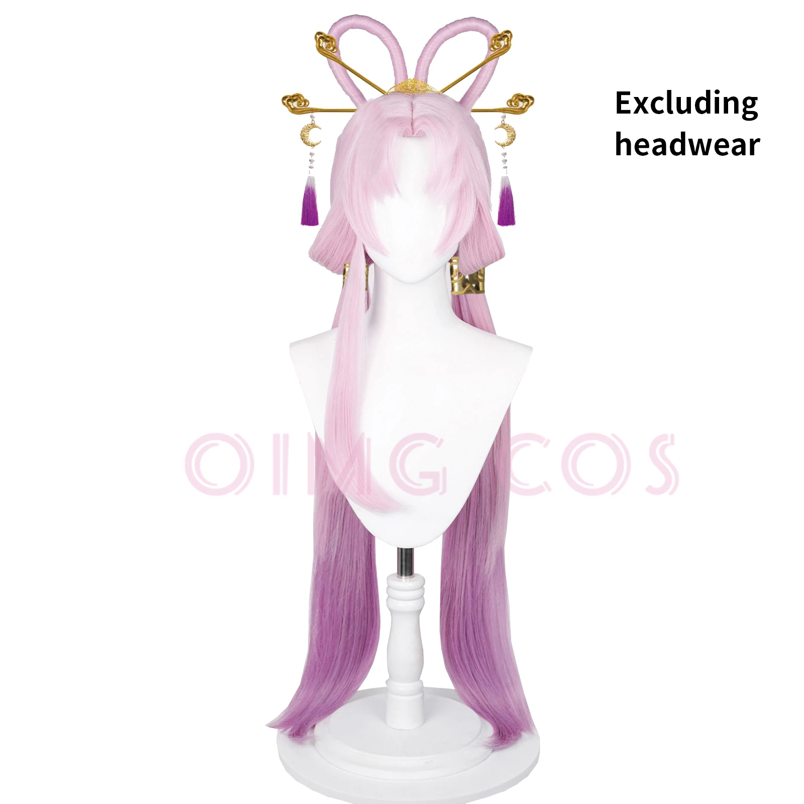 Honkai Star Rail Fu Xuan Cosplay Perruque pour Femmes, Anime, Costumes d'Halloween, Jeu