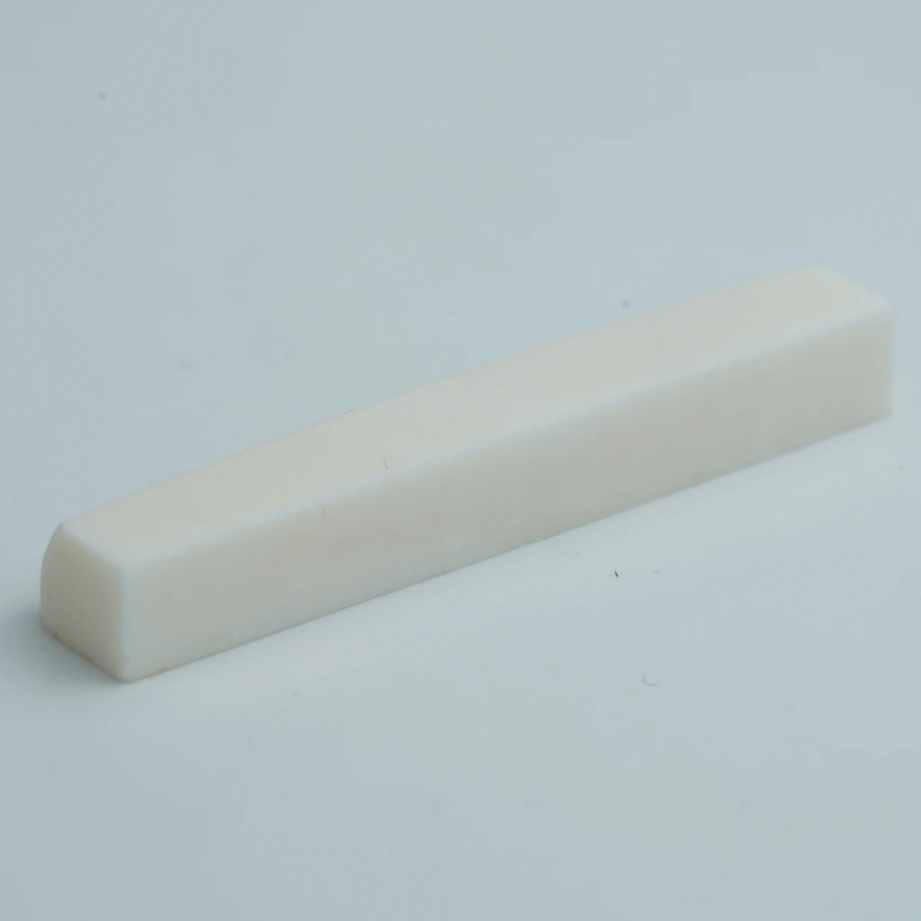 ARM 42/43mm Guitar Bone Nut - White Pre-Slotted Bone Nuts for 6 String ST Strat Style Electric Guitar Replacement Parts Accessor image 2