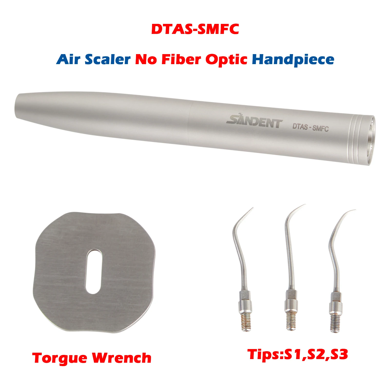 

Kavo SONICflex Type Dental Air Scaler Handpiece Sonic S With 3 Scaler Tips S1 S2 S3