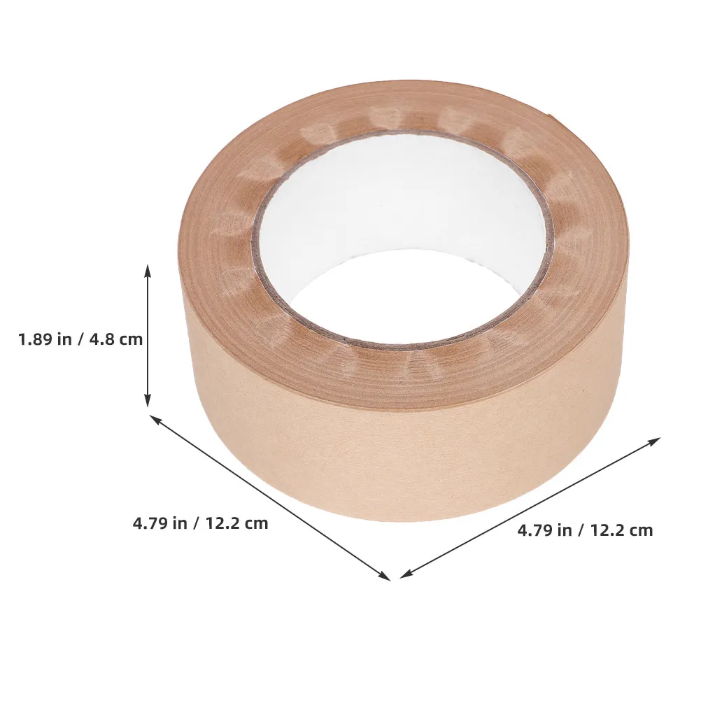 2 Rolls Multi-Function Water Activated Tape for Watercolor Painting Picture Framing Art Mounting Paper Packaging Tape Household