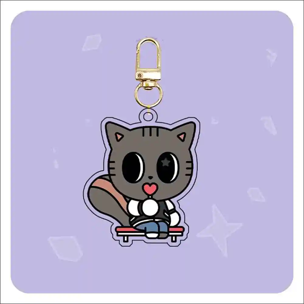 Kpop YEONJUN Cartoon Keychain 2024 New Cute Keyring Car Silver Golden Pendant Soobin BEOMGYU TAEHYUN HUENINGKAI Fans Accessories