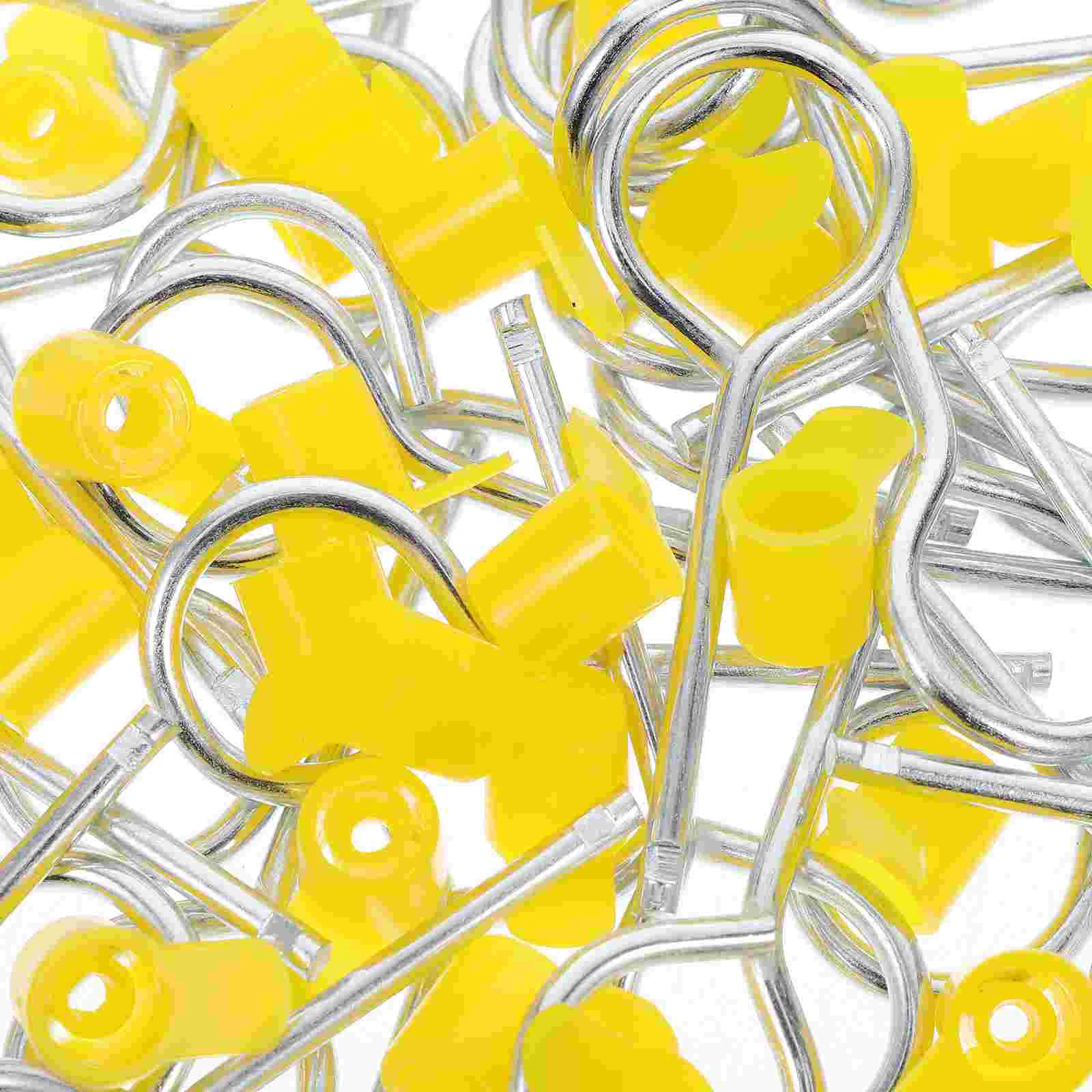 50Pcs Heavy Duty Feuer Pin System Für Feuerlöscher Sicherheit Feuerlöscher Pull Sicherheit Splint mit Kappen Für Feuerlöscher