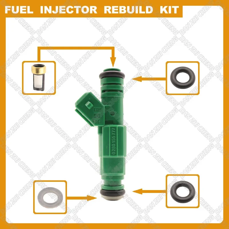 Fuel Injectors Seals O-Ring Repair Filters for Holden VX Commodore Statesman 3.8L VN VP VR VS VT VX 0280155777